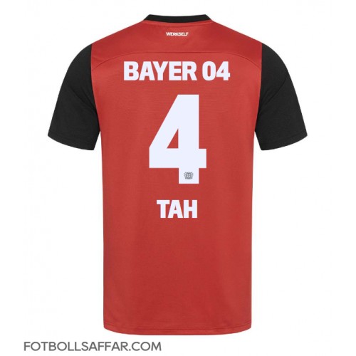 Bayer Leverkusen Jonathan Tah #4 Hemmatröja 2024-25 Kortärmad